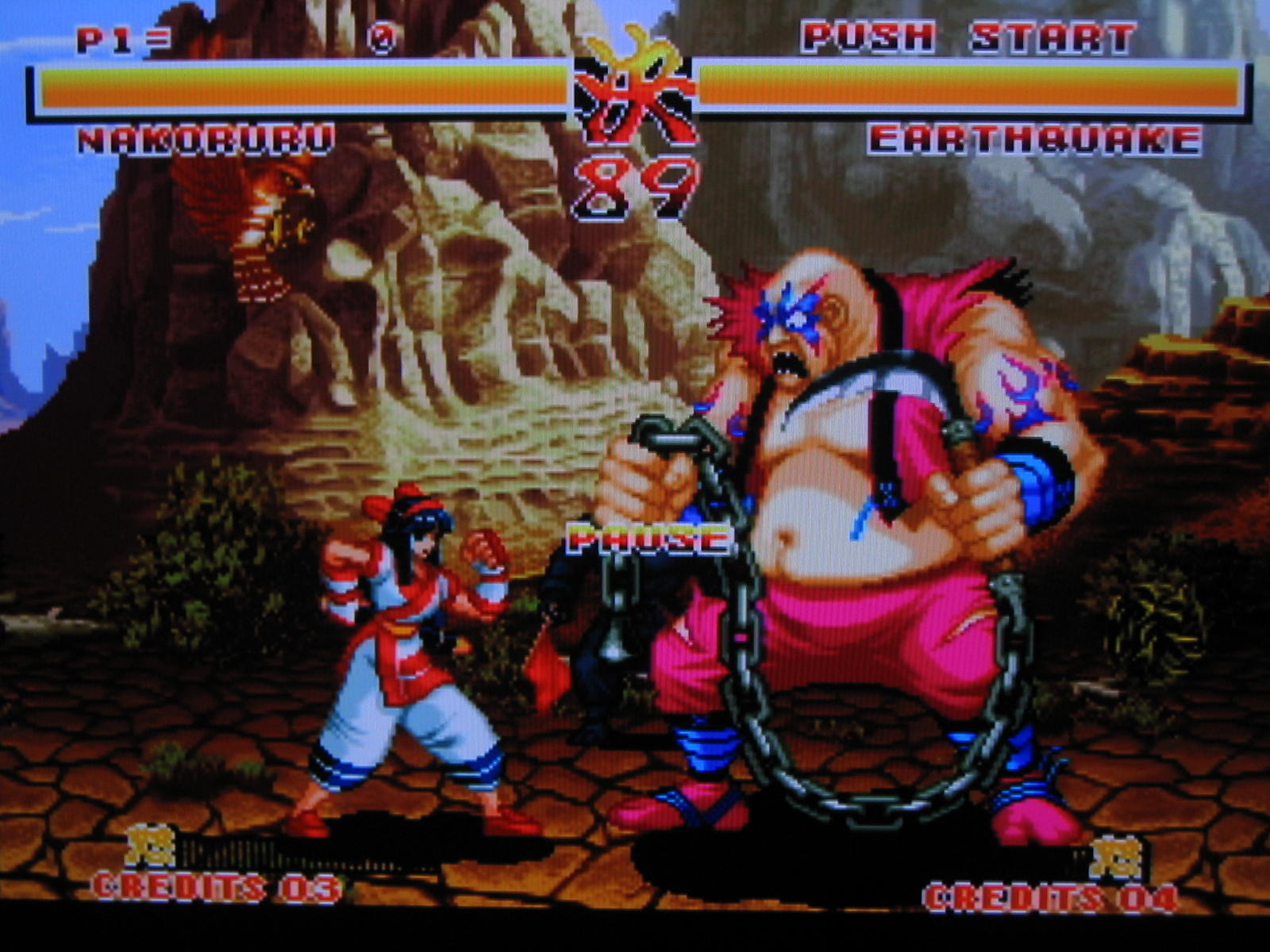 NEO・GEO（ネオジオ）でXNEO-1（電波新聞社）VS標準ビデオ